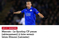 سبورتينغ يبحث عن إستعارة سليماني من ليستر سيتي في الميركاتو