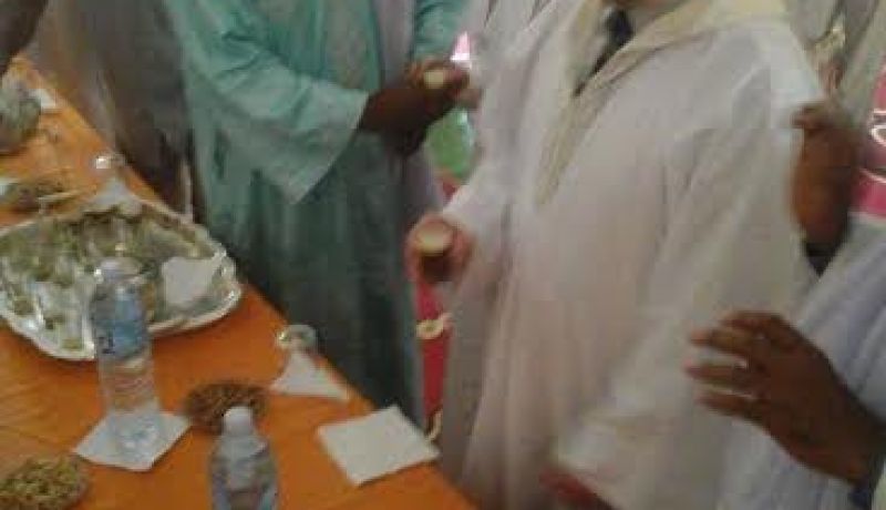 بالصور محمد عيسى في مسجد المرابطين بعين صالح