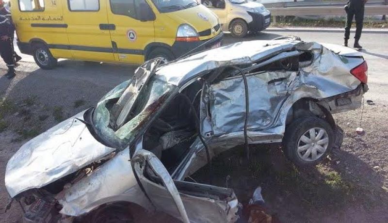 بالصور حادث مرور خطير بسطيف يودي بحياة شخصين