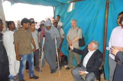 رئيس حزب عهد 54 علي فوزي رباعيين في ساحة الصمود