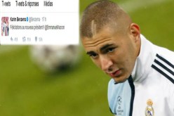 بن زيمة يهنئ ماكرون ورفاقه في ريال مدريد ينقلبون عليه