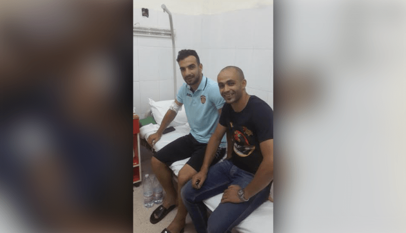 صورة.. “النهار أون لاين ” تزور بلجيلالي بمستشفى الهادي فليسي