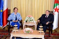 الرئيس بوتفليقة يستقبل الوزيرة الفرنسية للبيئة و التنمية المستدامة و الطاقة