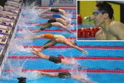 السباح الجزائري عرجون يحرز الذهب ويحطم رقمه القياسي