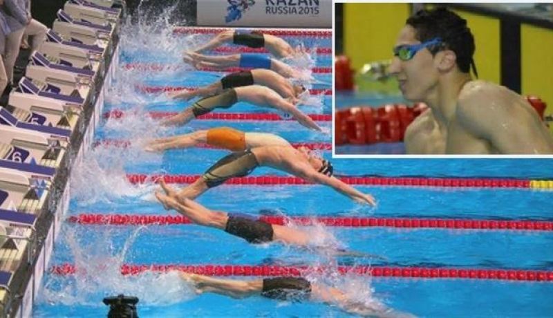 السباح الجزائري عرجون يحرز الذهب ويحطم رقمه القياسي