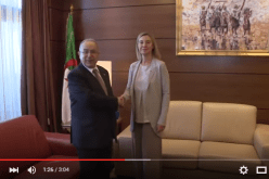 بالفيديو كواليس زيارة موغيريني إلى الجزائر