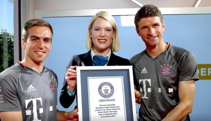 بايرن ميونخ يدخل موسوعة غينيس للأرقام القياسية