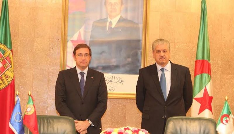 بالصورالوزير البرتغالي بيدرو باسوس كويلهو في زيارة عمل إلى الجزائر