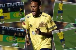 مدافع يتوسل من نيمار عدم إذلاله بإحدى مراوغاته