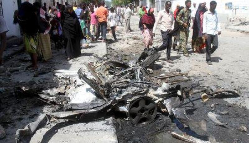 هجوم سيارة ملغومة على مطعم في الصومال يخلف 10 قتلى