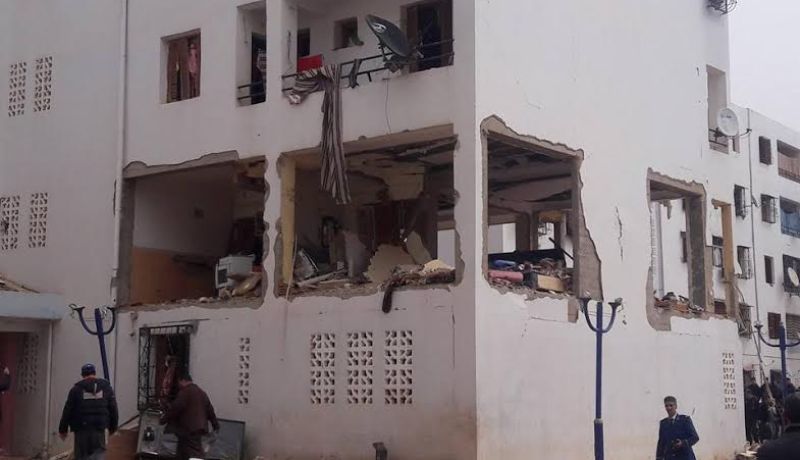 بالفيديو.. 10 جرحى بعد إنفجار للغاز داخل منزل في خميس مليانة