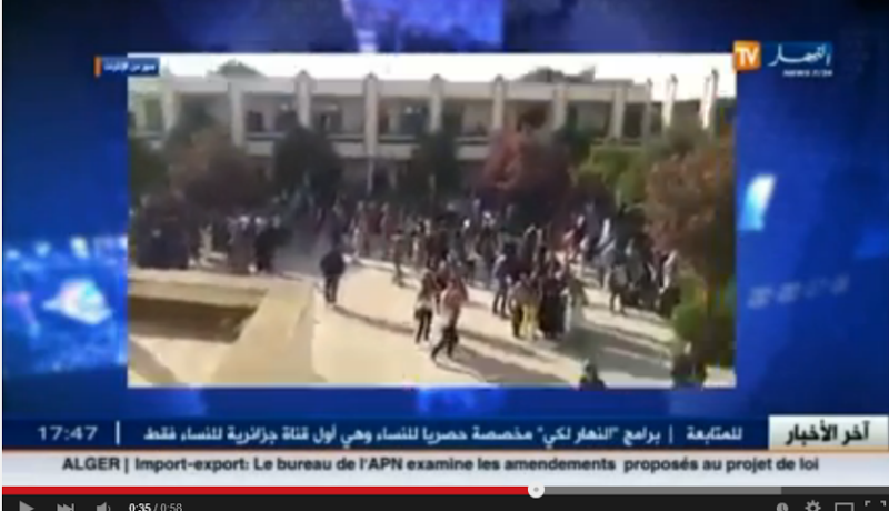 التلاميذ يخربون الأقسام بدعوى تسريب مواضيع البكالوريا بالمغرب