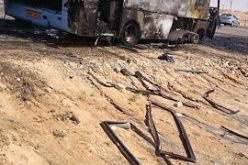 حريق يلتهم حافلة لنقل المسافرين في بلدية مناعة بالمسيلة