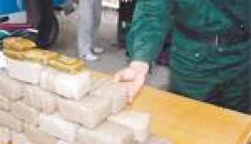 حجز أكثر من 20 كلغ من الكيف المعالج من قبل الدرك الوطني