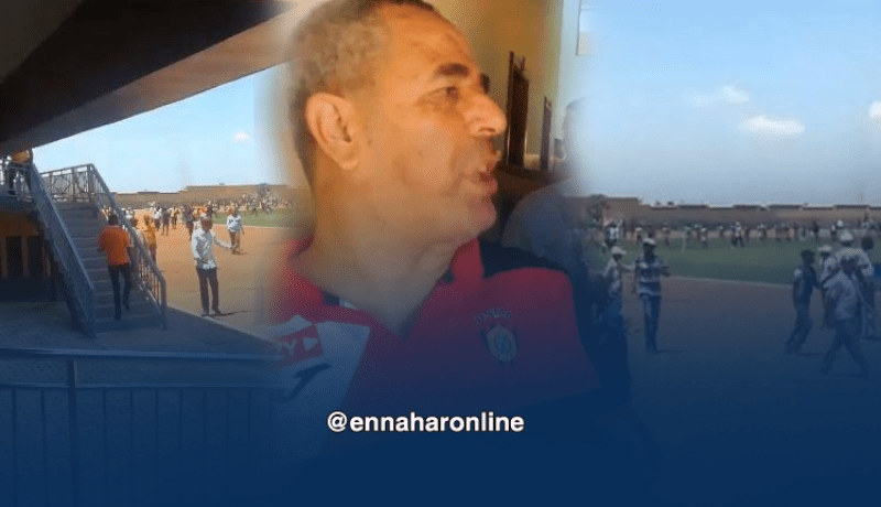 بالفيديو.. أكسوح للاعبين قبل لقاء اليوم:”لي ما حبش يموت ما يلعبش”