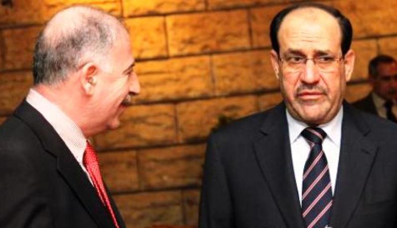 المالكي و النجيفي يؤكدان أن الدستور هو المرجع لمعالجة الخلافات