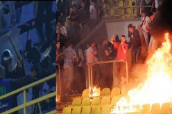 عاجل: أنصار اتحاد الحراش يحطمون كاميرا التلفزيون الجزائري و يقطعون البث…بالفيديو