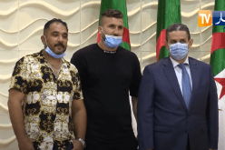 بن شبلة يحظى بتكريم والي ولاية بومرداس يحي يحياتن