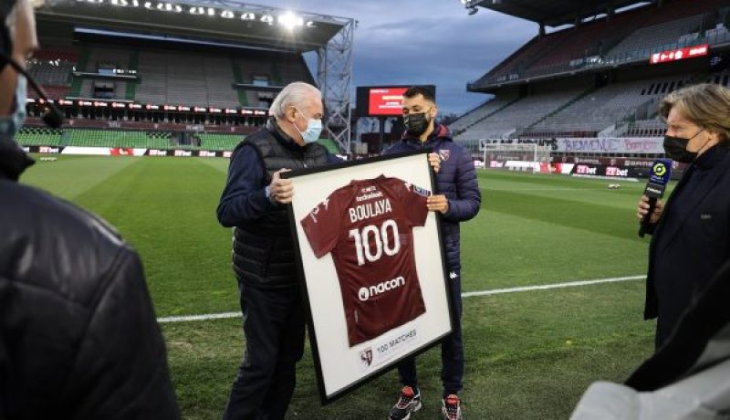 بولاية يحظى بتكريم من ناديه ميتز