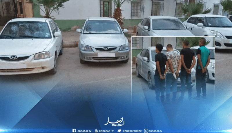 شقيقان يقودان عصابة بثت الرعب من خلال سرقة السيارات بالعنف في ورقلة