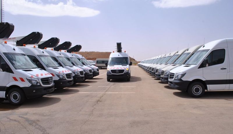 وزارة الدفاع وهيئات وطنية تتسلم أكثر من 400 سيارة “مرسيدس” الجزائرية