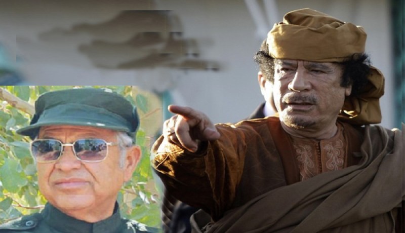 القـذافي يقتل وزير دفاعــه داخل مكتبه