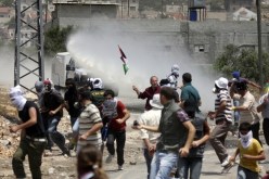 مواجهات بين الاحتلال الإسرائيلى والفلسطينيين فى قرية قصرة جنوب نابلس