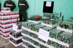 حجز 800 قارورة خمر  في الطريق إلى العلمة