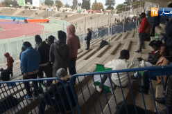 بالفيديو.. أنصار المنتخب النيجيري في مدرجات الشهيد حملاوي