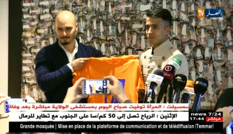 العداء عبد اللطيف بقة يوقع عقدا شراكة مع مؤسسة  ALLEGORIE GROUP