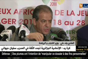 ولد علي يكشف عن تشكيل فريق لمتابعة تقدم التحضيرات تحسبًا للألعاب الإفريقية للشباب