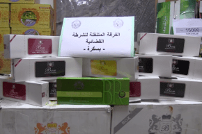 بسكرة: حجز أكثر من 11 ألف علبة سجائر مهربة و 15 ألف كيس شمة مقلدة
