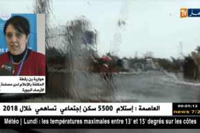 هوارية بن رقطة: تحسن مؤقت في حالة الطقس بداية من اليوم وعودة الأمطار سهرة الثلاثاء