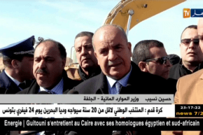 حسين نسيب: هناك تنسيق بين وزارة الموارد المائية و وزارة الداخلية لتزويد البلديات الغير مدمجة