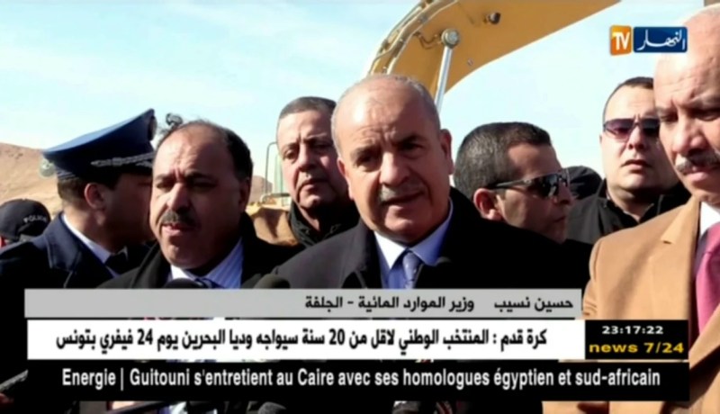 حسين نسيب: هناك تنسيق بين وزارة الموارد المائية و وزارة الداخلية لتزويد البلديات الغير مدمجة