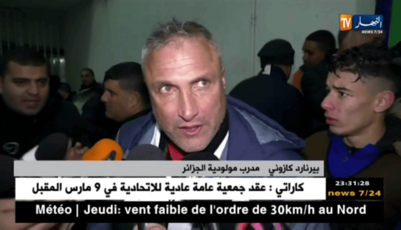 هذا ماقاله كازوني بعد تأهل العميد أمام نادي أوتوهو ..