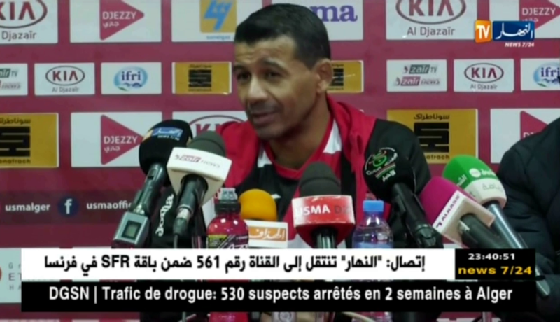 ميلود حمدي يؤكد أنه لا يخشى الإقالة في حال الإخفاق في الداربي العاصمي ..!