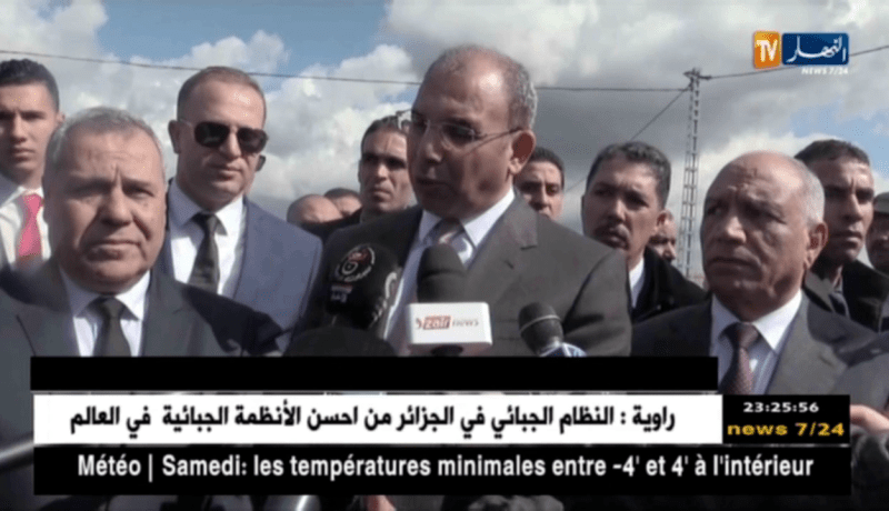 معسكر: وزير الأشغال العمومية يقف على المشاريع الكبرى بالولاية