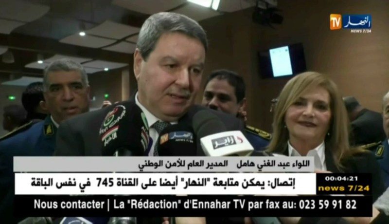 عبد الغني هامل ينفي وجود مخطط خاص للتعامل مع الإحتجاجات