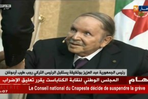 رئيس الجمهورية عبد العزيز بوتفليقة يستقبل الرئيس التركي رجب طيب أردوغان