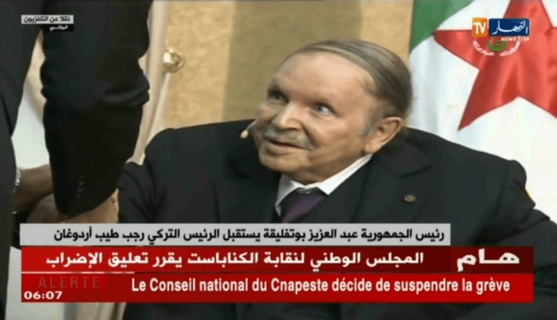 رئيس الجمهورية عبد العزيز بوتفليقة يستقبل الرئيس التركي رجب طيب أردوغان