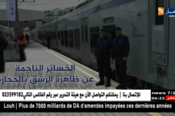 هذه هي الخسائر الناجمة عن ظاهرة رشق القطارات بالحجارة ..