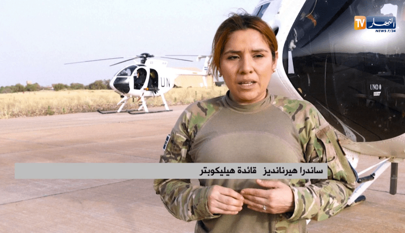 مالي: ساندرا هيرنانديز.. سيلفادورية القائدة الوحيدة لطائرة تنشط في البلاد