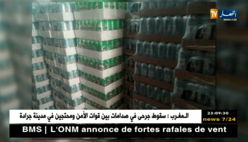 الوادي: حجز ما يقارب عشرة آلاف قارورة خمر وتوقيف شخصين بدائرة جامعة