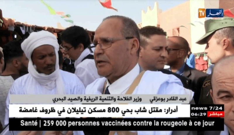 برج باجي مختار: بوعزقي.. نشجع كل مبادرات الإستثمار للنهوض بالقطاع الفلاحي