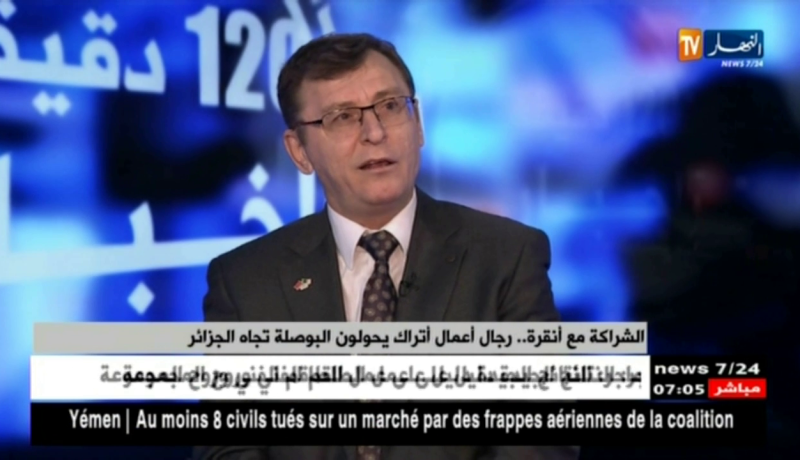 محمد ساريسوي: يتحدث عن توجه رجال الأعمال الأتراك للإستثمار في الجزائر