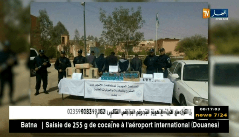 بشار: حجز أزيد من 102 كلغ من المخدرات وإيقاف 5 أشخاص