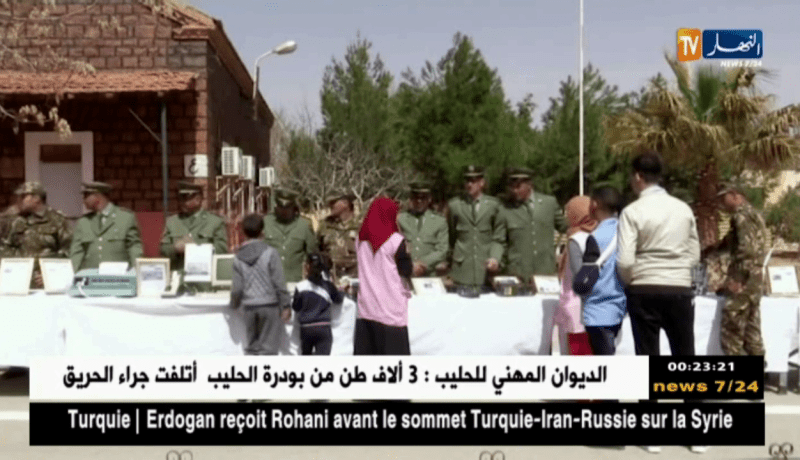 البيض: تنظيم أبواب مفتوحة على سلاح الإشارة بمركز التدريب الشهيد قطاف أمحمد