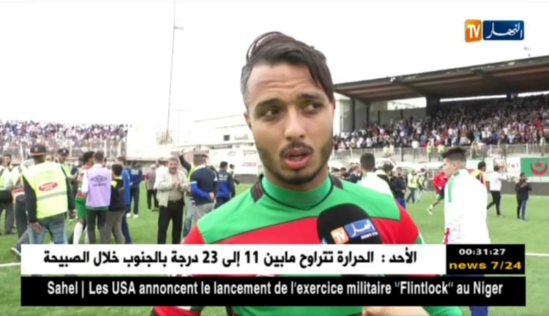 المولودية تقسو على بارادو بخماسية و تقفز للوصافة