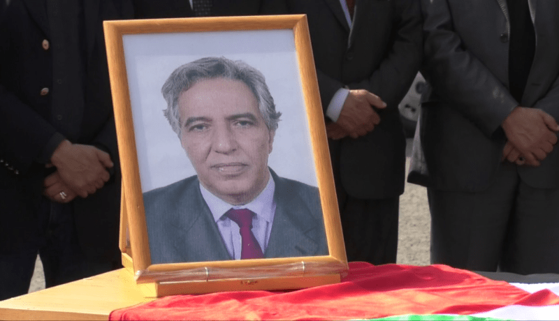 وصول جثمان الدبلوماسي الصحراوي أحمد البخاري إلى مطار هواري بومدين الدولي